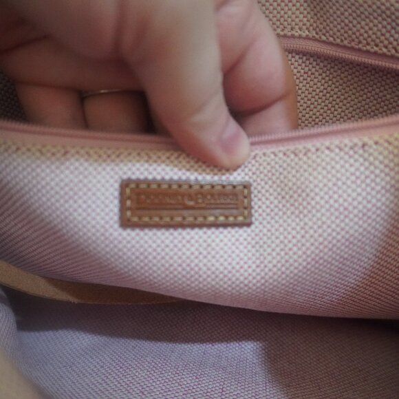 Classic Vintage Dooney & Bourke Monogram Tote - Excellent Condition! - Picture 9 of 16
